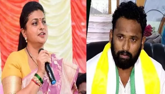 రోజాను ఓ రేంజ్లో ఏకిపారేసిన జబర్దస్త్ నటుడు..కారణం ఏంటంటే? రోజాను ఓ రేంజ్లో ఏకిపారేసిన జబర్దస్త్ నటుడు..కారణం ఏంటంటే?
