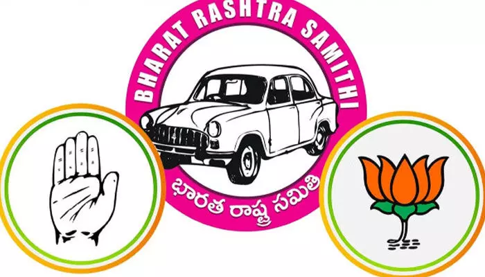 ‘కాంగ్రెస్కు 13, బీజేపీకి 3, ఎమ్ఐఎమ్కు 1, బీఆర్ఎస్కు 0’ ‘కాంగ్రెస్కు 13, బీజేపీకి 3, ఎమ్ఐఎమ్కు 1, బీఆర్ఎస్కు 0’