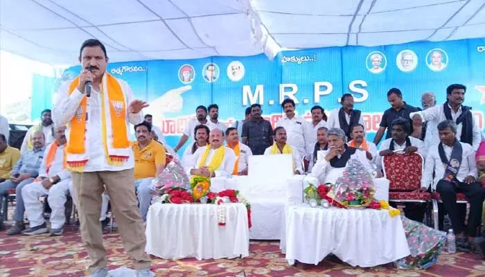 AP News:‘మాదిగలకు అండగా ఉంటా’..సుజనా చౌదరి కీలక వ్యాఖ్యలు! AP News:‘మాదిగలకు అండగా ఉంటా’..సుజనా చౌదరి కీలక వ్యాఖ్యలు!