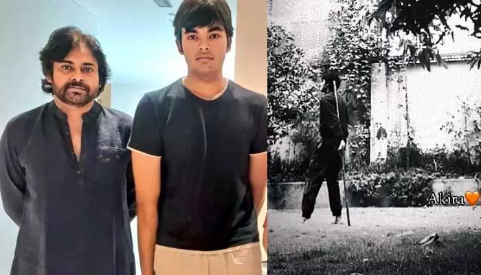 పవన్ కల్యాణ్ రీమేక్తో అఖీరా ఇండస్ట్రీ ఎంట్రీ.. సీన్ చిత్రీకరణ కూడా జరిగినట్లుందే (వీడియో) పవన్ కల్యాణ్ రీమేక్తో అఖీరా ఇండస్ట్రీ ఎంట్రీ.. సీన్ చిత్రీకరణ కూడా జరిగినట్లుందే (వీడియో)