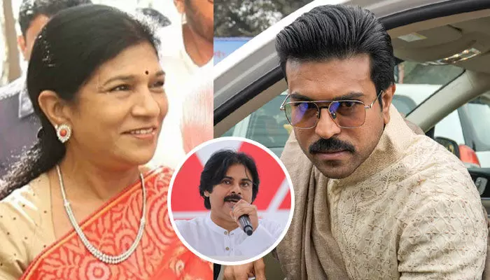 బాబాయ్ కోసం పిఠాపురానికి రామ్ చరణ్, సురేఖ.. సడన్గా పర్యటన ఖరారు బాబాయ్ కోసం పిఠాపురానికి రామ్ చరణ్, సురేఖ.. సడన్గా పర్యటన ఖరారు