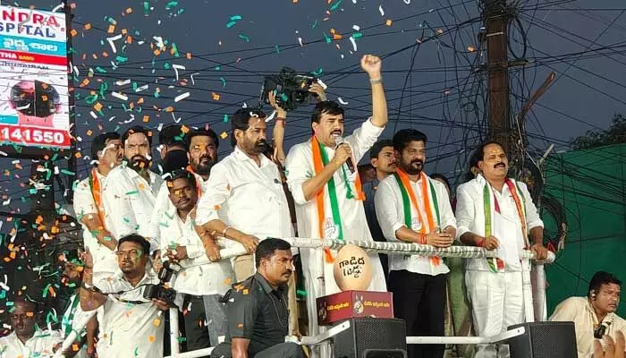 రేవంత్ రెడ్డి ఆధ్వర్యంలో రాష్ట్ర అభివృద్ధి వైపు దూసుకెళ్తుంది : వంశీచంద్ రెడ్డి రేవంత్ రెడ్డి ఆధ్వర్యంలో రాష్ట్ర అభివృద్ధి వైపు దూసుకెళ్తుంది : వంశీచంద్ రెడ్డి