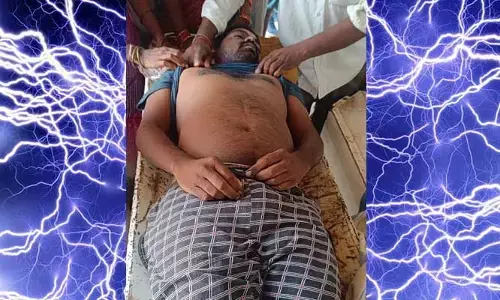 Electric Shock: విద్యుత్‌ఘాతంతో వ్యక్తి మృతి