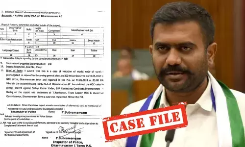 BREAKING: ధర్మవరం ఎమ్మెల్యే కేతిరెడ్డికి బిగ్ షాక్.. ఎన్డీఏ అభ్యర్థిని దూషించాడని కేసు నమోదు