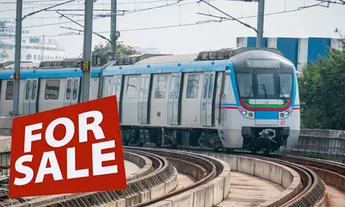 Hyderabad Metro Rail: ఎల్ అండ్ టీ సంస్థ సంచలన నిర్ణయం..! అమ్మకానికి హైదరాబాద్ మెట్రో రైల్ ప్రాజెక్ట్