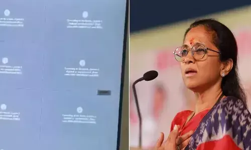 ఈవీఎంలు ఉన్న స్ట్రాంగ్‌రూమ్‌లో సీసీటీవీలు ఆఫ్ చేయడంపై సందేహాలు: సుప్రియా సూలే