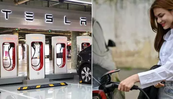 Tesla: అమెరికాలోనూ ఇంతేనా.. ఇలా ఉన్నారేంట్రా బాబు Tesla: అమెరికాలోనూ ఇంతేనా.. ఇలా ఉన్నారేంట్రా బాబు