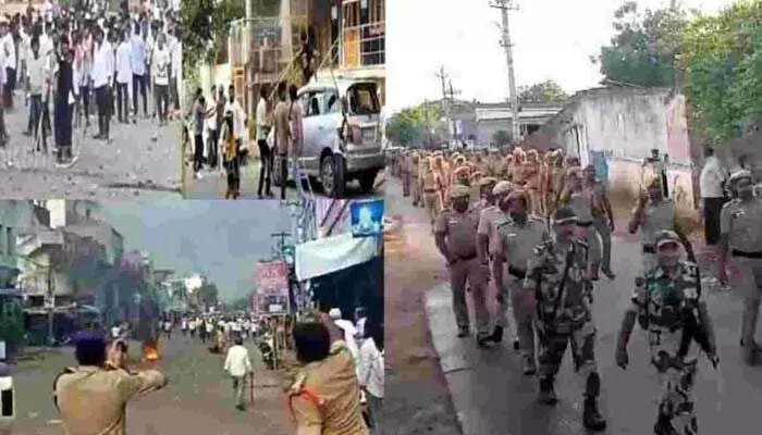 సిట్ విచారణ షురూ... అల్లర్ల ప్రాంతానికి అధికారులు సిట్ విచారణ షురూ... అల్లర్ల ప్రాంతానికి అధికారులు