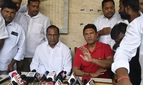 లీగల్‌గా రమ్మంటే దౌర్జన్యం చేస్తున్నారు: ఎమ్మెల్యే మర్రి