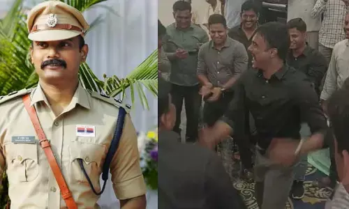 డ్యాన్స్  స్టెప్పులతో అదరగొట్టిన కొత్తగూడెం ఎస్పీ.. ఐపీఎస్ స్టెప్పులకు నెటిజన్ల ఫిదా