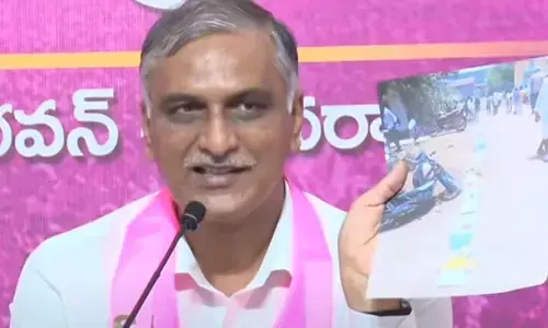 BREAKING: అన్ని రకాల వడ్లకు రూ.500 బోనస్ ఇవ్వాల్సిందే: మాజీ మంత్రి హరీష్‌రావు డిమాండ్