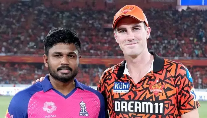 హైదరాబాద్, రాజస్థాన్ మ్యాచ్కు వర్ష ముప్పు.. రద్దయితే హైదరాబాద్కు లాభమే.. ఎలా ఉంటే? హైదరాబాద్, రాజస్థాన్ మ్యాచ్కు వర్ష ముప్పు.. రద్దయితే హైదరాబాద్కు లాభమే.. ఎలా ఉంటే?