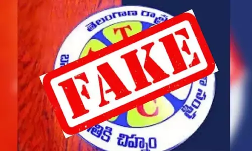 టీజీఎస్ ఆర్టీసీ ఫేక్ లోగో ప్రచారం.. ఇద్దరిపై కేసు నమోదు