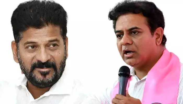 ఆవిర్భావం రోజు కూడా జై తెలంగాణ అనలేని మూర్ఖుడు!.. సీఎం రేవంత్ రెడ్డిపై కేటీఆర్ ఫైర్ ఆవిర్భావం రోజు కూడా జై తెలంగాణ అనలేని మూర్ఖుడు!.. సీఎం రేవంత్ రెడ్డిపై కేటీఆర్ ఫైర్