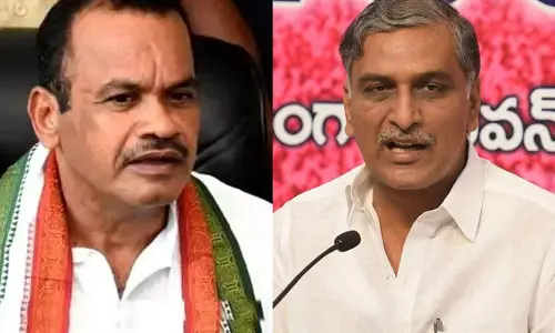 రాజస్థాన్‌లో 24 అంతస్తుల ఆసుపత్రి తెల్వదా? మంత్రి కోమటిరెడ్డిపై హరీశ్ రావు ఫైర్