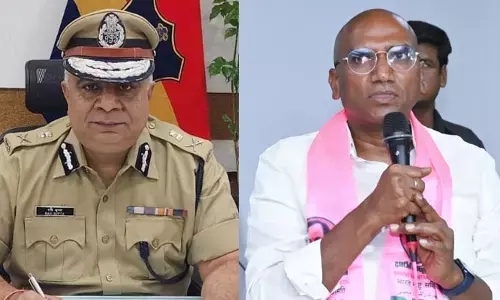 నిందితుడు మంత్రి జూపల్లి ఇంట్లోనే ఉండు.. డీజీపీని కలిసిన RS ప్రవీణ్ కుమార్