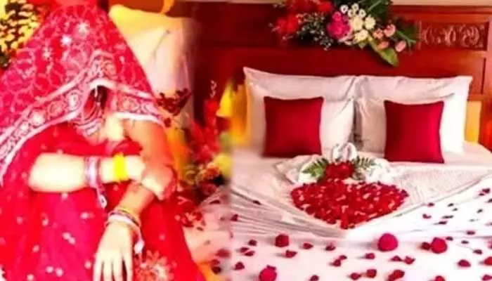 ఫస్ట్ నైట్ తర్వాత భార్య కళ్లు చూసి షాకైన యువకుడు.. విడాకులు కావాలని మొండిపట్టు ఫస్ట్ నైట్ తర్వాత భార్య కళ్లు చూసి షాకైన యువకుడు.. విడాకులు కావాలని మొండిపట్టు