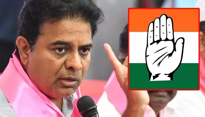 ఇకనైనా సర్కారు తీరు మారకపోతే.. జనమే తరిమికొడతరు!.. కాంగ్రెస్ ప్రభుత్వంపై కేటీఆర్ ఫైర్ ఇకనైనా సర్కారు తీరు మారకపోతే.. జనమే తరిమికొడతరు!.. కాంగ్రెస్ ప్రభుత్వంపై కేటీఆర్ ఫైర్