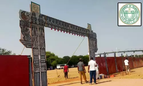 రాజముద్రలో నై.. ముస్తాబుకు సై! ఆవిర్భావ వేడుకల్లో కాకతీయ కళాతోరణం!