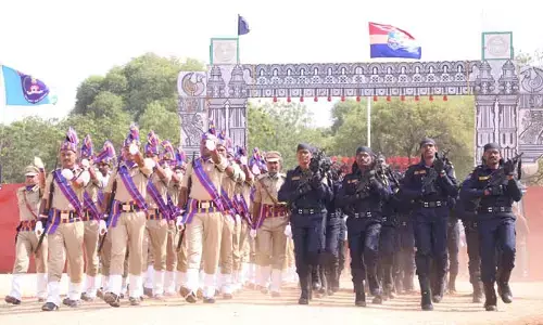 వేడుకలకు రెడీ! ఆవిర్భావ దినోత్సవ రిహార్సల్స్.. వేరే లెవల్!