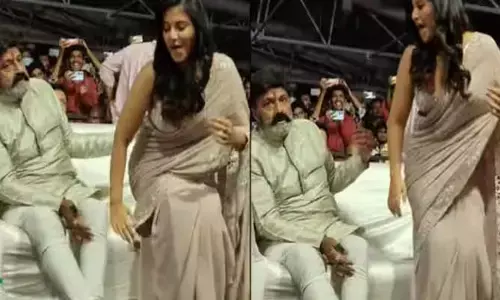 మరోసారి అడ్డంగా బుక్ అయిన బాలకృష్ణ.. పబ్లిక్‌గా అంజలిని అక్కడ టచ్ చేసిన వీడియో వైరల్!