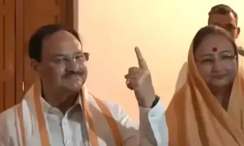 భారతదేశాన్ని మరింత పటిష్టంగా మార్చేందుకే ఓటు వేశా: జేపీ నడ్డా