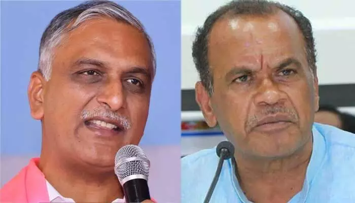 ‘దమ్ముంటే నిరూపించండి.. ముక్కు నేలకు రాస్తా: మంత్రి కోమటిరెడ్డికి హరీష్ రావు ఓపెన్ ఛాలెంజ్ ‘దమ్ముంటే నిరూపించండి.. ముక్కు నేలకు రాస్తా: మంత్రి కోమటిరెడ్డికి హరీష్ రావు ఓపెన్ ఛాలెంజ్