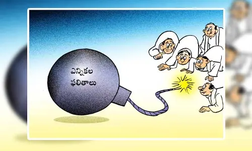 2024 పార్లమెంట్ ఎన్నికల ఫలితాల కార్టూన్ (3-6-2024)
