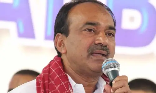 స్టేట్ కాంట్రిబ్యూషన్ కూడా ఇవ్వట్లేదన్నారు: ఈటల రాజేందర్