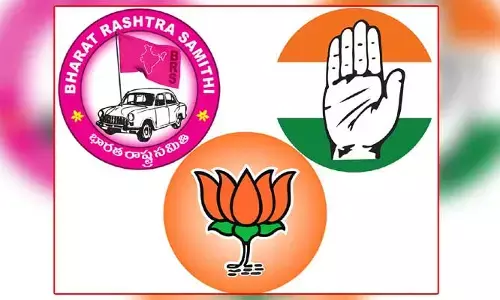 కాంగ్రెస్, బీజేపీ, BRS.. లీడ్‌లో ఉన్న స్థానాలివే..!