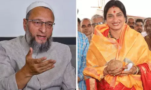 ఉత్కంఠ పోరులో మాధవి లత పై ఒవైసీ గెలుపు.. మెజారిటీ ఎంతంటే..?