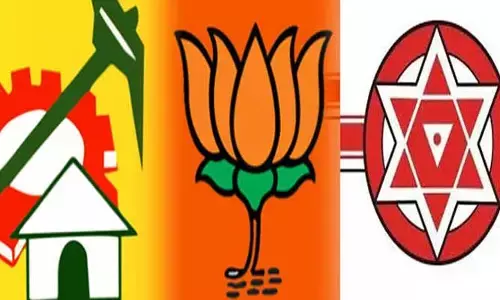AP Politics: టీడీపీ కంచుకోటల్లో బీజేపీ జెండాలు