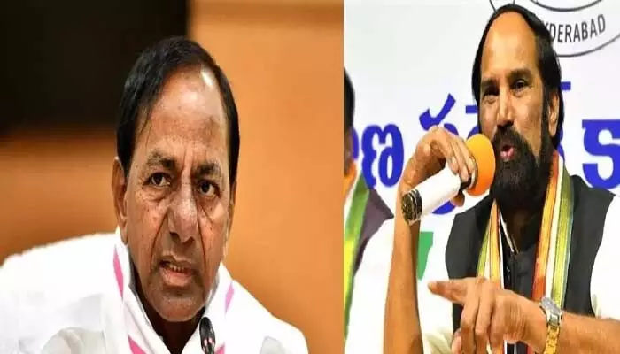 మీ వల్లే ఇదంతా.. కేసీఆర్ పై ఉత్తమ్ ఫైర్ మీ వల్లే ఇదంతా.. కేసీఆర్ పై ఉత్తమ్ ఫైర్