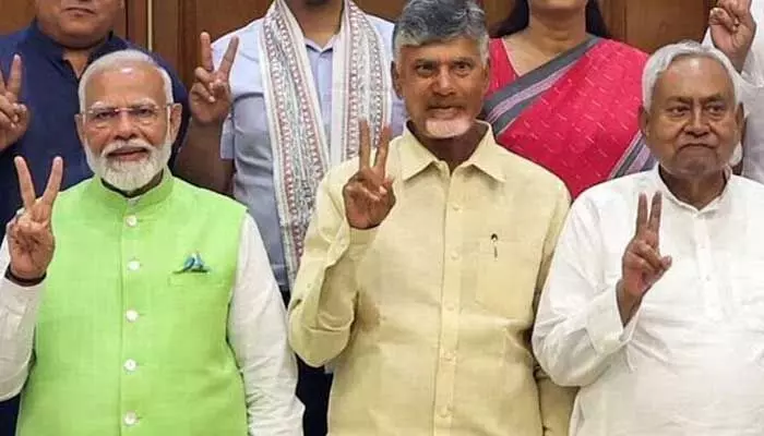 నితీశ్ కుమార్ కు ప్రధాని పోస్ట్ ఆఫర్.. మోడీ ప్రమాణస్వీకారోత్సవానికి ముంగిట్లో జేడీయూ నేత హాట్ కామెంట్స్ నితీశ్ కుమార్ కు ప్రధాని పోస్ట్ ఆఫర్.. మోడీ ప్రమాణస్వీకారోత్సవానికి ముంగిట్లో జేడీయూ నేత హాట్ కామెంట్స్