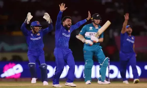 NZ vs AFG: కివీస్‌‌కు షాకిచ్చిన ఆఫ్ఘనిస్తాన్.. టీ20 వ‌ర‌ల్డ్‌క‌ప్‌లో ఓడించడం ఇదే తొలిసారి!