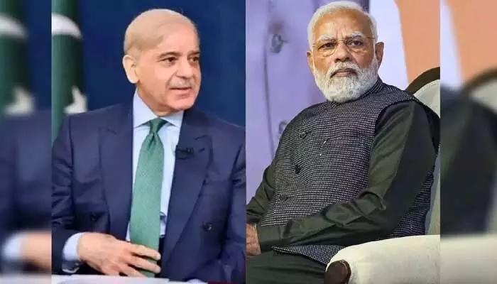 ప్రధాని మోడీకి పాక్ పీఎం షెబాజ్ షరీఫ్ విషెస్ ప్రధాని మోడీకి పాక్ పీఎం షెబాజ్ షరీఫ్ విషెస్