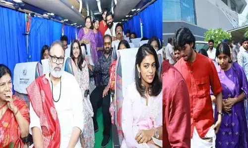 పవన్ అనే నేను.. ప్రమాణ స్వీకార కార్యక్రమానికి ముస్తాబైన మెగా ఫ్యామిలీ.. అకీరా, ఆద్యతో ఎంత సందడో!