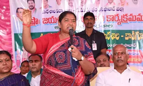 అధికారులందరూ సమన్వయంతో పనిచేసి జిల్లా అభివృద్ధికి పాటుపడాలి : మంత్రి సీతక్క