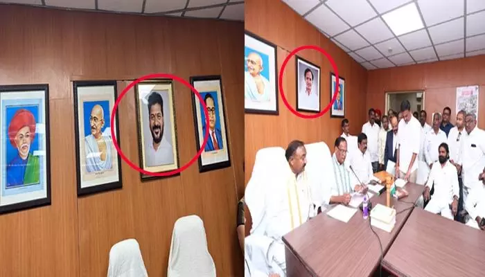 సీఎం ఫోటో లొల్లీ! బాల్కసుమన్కు ఎమ్మెల్సీ వెంకట్ బల్మూరి కౌంటర్ ట్వీట్ సీఎం ఫోటో లొల్లీ! బాల్కసుమన్కు ఎమ్మెల్సీ వెంకట్ బల్మూరి కౌంటర్ ట్వీట్