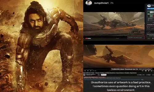 వివాదంలో ప్రభాస్ కల్కి చిత్రం!.. ఆ ఆర్ట్ నాదే?