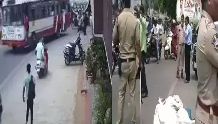 Breaking: బస్సు కింద పడి విద్యార్థిని మృతి Breaking: బస్సు కింద పడి విద్యార్థిని మృతి