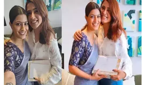 సమంతను పెళ్లికి ఆహ్వానించిన వరలక్ష్మీ శరత్ కుమార్.. కంగ్రాట్స్ డార్లింగ్ అంటూ పోస్ట్!