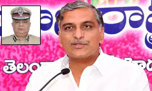 తెలంగాణ డీజీపీకి హరీశ్ రావు రిక్వెస్ట్.. ఎందుకంటే?