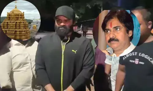 మామ కోసం అల్లుడు మొక్కులు.. కాలినడకన శ్రీవారిని దర్శించుకున్న సాయిధరమ్ తేజ్!