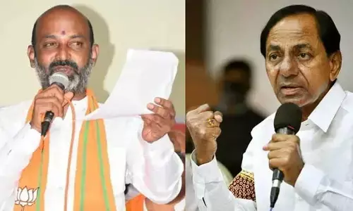 BRS ఎమ్మెల్యేలను కాంగ్రెస్‌లోకి పంపేది కేసీఆరే: కేంద్ర మంత్రి బండి సంచలన వ్యాఖ్యలు