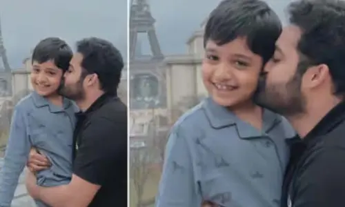 నన్ను నా కొడుకు అలా కొడుతున్నాడు.. జూనియర్ ఎన్టీఆర్ ఆవేదన!