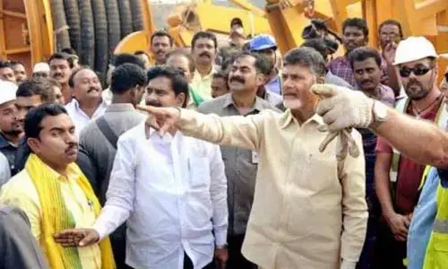 మరికొద్ది క్షణాల్లో పోలవరానికి సీఎం చంద్రబాబు.. నేటి నుంచి జెట్ స్పీడుతో పనులు