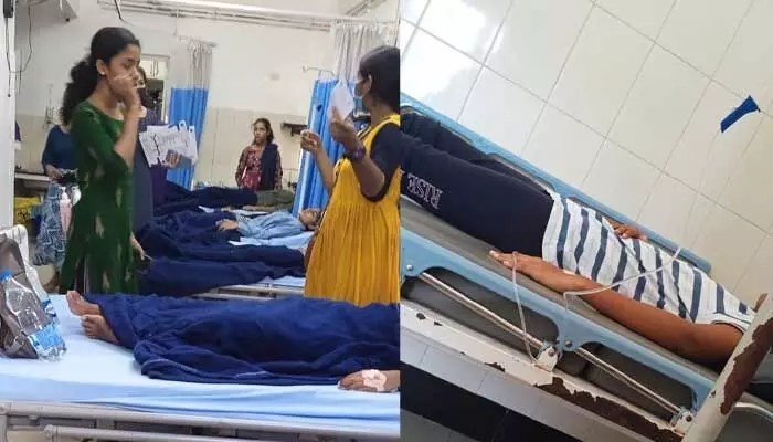 food poisoning: 50 మంది హాస్టల్ విద్యార్థులకు ఫుడ్ పాయిజన్.. పరిస్థితి విషమం food poisoning: 50 మంది హాస్టల్ విద్యార్థులకు ఫుడ్ పాయిజన్.. పరిస్థితి విషమం