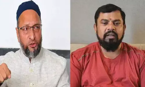 జై పాలస్తీనా స్లోగన్.. ఓవైసీకీ రాజాసింగ్ కౌంటర్
