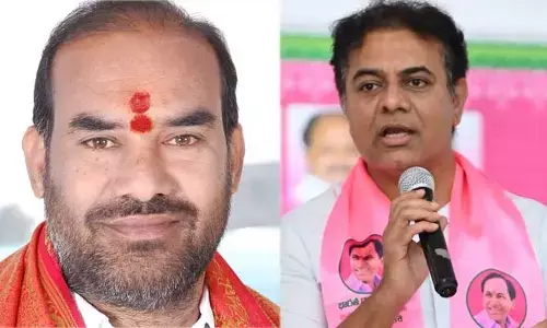 KTR ఆనాడు ప్రజాస్వామ్యం గుర్తుకు రాలేదా.. ప్రభుత్వ విప్ ఆది శ్రీనివాస్ ఫైర్